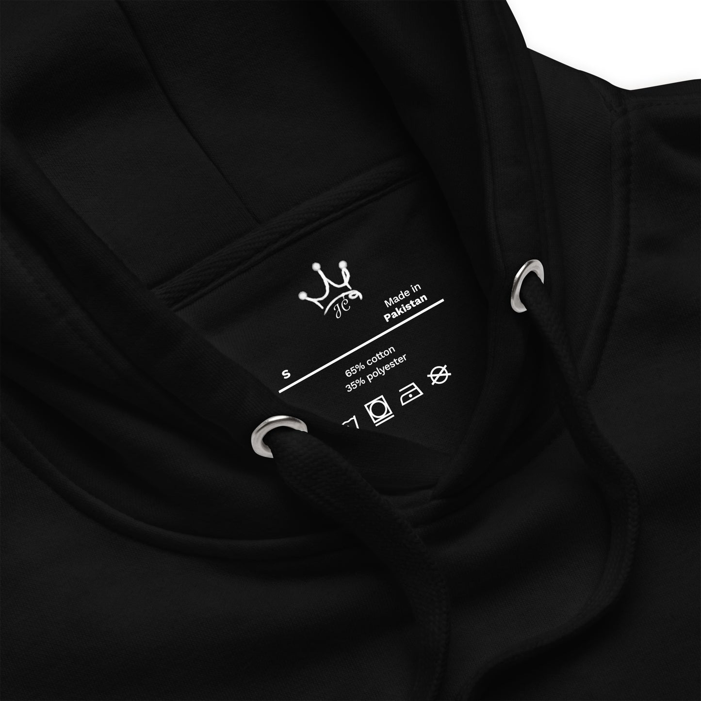 Embroidery Gokuchi Black Unisex Hoodie